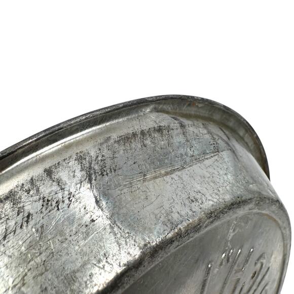 Vintage Mrs Smith's Mello-Rich Metal Pie Pan Plates Silver Tone Lot of 5 - Picture 12 of 12